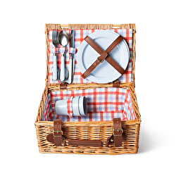 Flying Tiger Copenhagen Sofra Takımı İçeren Piknik Sepeti