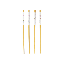 Flying Tiger Copenhagen 2'li Bahar Çiçekleri Desenli Bambu Chopstick