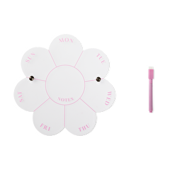 Flying Tiger Copenhagen Çiçek Şeklinde Haftalık Planlayıcı Tahta