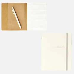 Flying Tiger Copenhagen Bej Kalemli Defter