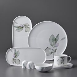 Jumbo Leaf Verdance 26 Parça 6 Kişilik Kahvaltı Takımı