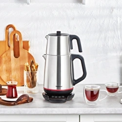 Homend Royaltea 1709H Dokunmatik Konuşan Çelik Çay Makinesi Inox