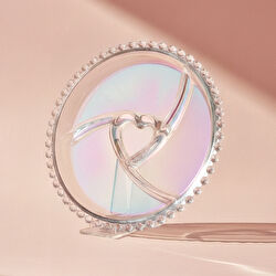 Karaca Glory Amber Kalp Servis Tabağı 23 cm