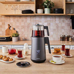 Karaca Cool Touch 1502 Çift Cidarlı Dijital Ekran Çay Makinesi Black