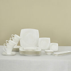 Karaca Fine Pearl Ragusa 26 Parça 6 Kişilik Kahvaltı Takımı Gold