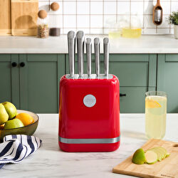 Karaca Retroway 6 Parça Bıçak Seti Silver