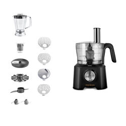 Karaca Mastermaid Power Multifunctional 10 in 1 Mutfak Robotu 2000W Rosegold