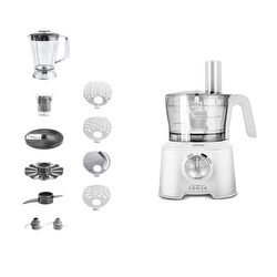 Karaca Mastermaid Power Multifunctional 10 in 1 Mutfak Robotu 2000W Rosegold