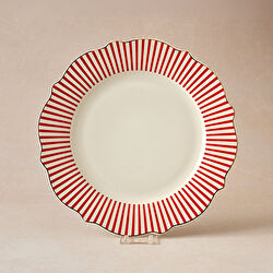 Karaca New Romantic İnce Çizgili Pasta Tabağı 21 cm Siyah