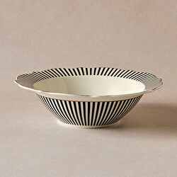 Karaca New Romantic İnce Çizgili Kase 17 cm Kırmızı