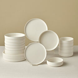 Karaca Earth Collection Finesse 24 Parça 6 Kişilik Yemek Takımı Bej