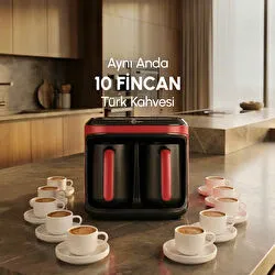 Karaca Hatır Hüp Düet Aroma İkili Türk Kahve Makinesi Soft Cream