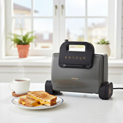 Homend Toastbuster 1360h Tost Makinesi Krem Gold