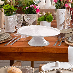 Baci Milano Joke Table Kitchen Melamin Kek Standı Yeşil