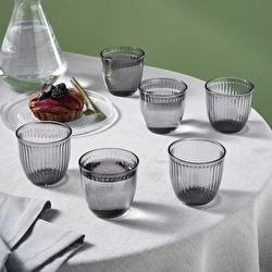 Karaca Gordes 6'lı Cam Su Bardağı 290 ml