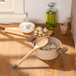 Emsan Rustik Bambu Kevgir 28 cm