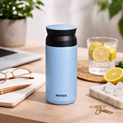 Karaca Rainbow Çelik Sızdırmaz Termos Sarı 350 ml