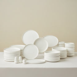 Karaca Red Carpet Collection Stream Bone Sunset 53 Parça 12 Kişilik Yemek Takımı Platin