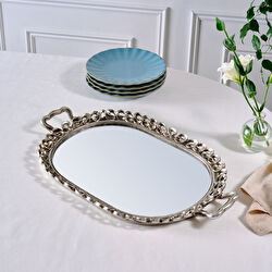 Karaca Home Corrine Dekoratif Tepsi 51 x 3,5 x 31,5 cm