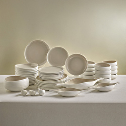 Karaca Red Carpet Earth Collection Clay 55 Parça 12 Kişilik Yemek Takımı