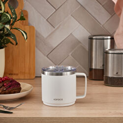 Karaca Thermal Çelik Mug 420 ml Siyah