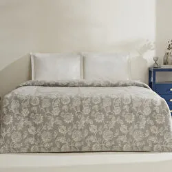 Karaca Home Glorinda Çift Kişilik Akrilik Battaniye Açık Kahve