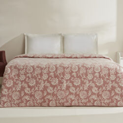 Karaca Home Glorinda Çift Kişilik Akrilik Battaniye Açık Kahve