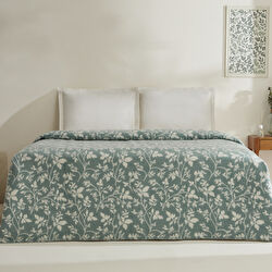 Karaca Home Cintia Çift Kişilik Akrilik Battaniye Koyu Mint