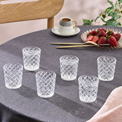 Karaca Vetna 6'lı Kahve Yanı Bardağı Amber 100 ml