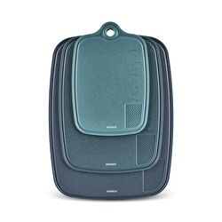 Karaca Triocut 3'lü Kesme Tahtası Mavi