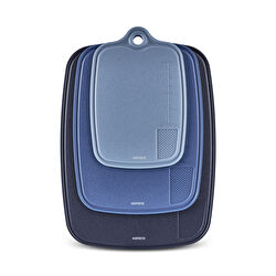 Karaca Triocut 3'lü Kesme Tahtası Gri