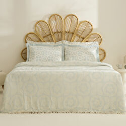 Karaca Home Shayla Pembe Baskılı Müslin Pike Takımı