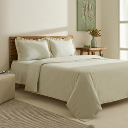 Kaşmir Home Lisa %100 Pamuk Çift Kişilik Nevresim Takımı Rose