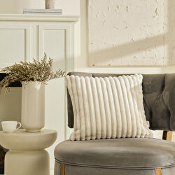 Karaca Home Shay Dolgulu Kırlent 43x43 cm Gri