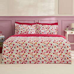 Sarah Anderson Amour Glow Çift Kişilik Nevresim Takımı Multicolour