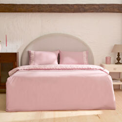 Karaca Home Delvyn %100 Pamuk Çift Kişilik Nevresim Takımı Beyaz