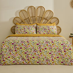 Sarah Anderson Bloomsy Çift Kişilik Nevresim Takımı Pembe