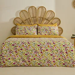 Sarah Anderson Bloomsy Tek Kişilik Nevresim Takımı Pembe