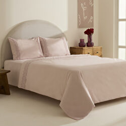 Karaca Home Nuvia Güpürlü Çift Kişilik Nevresin Takımı Bej