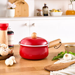 Karaca Elvin Emaye Kapaklı Sosluk Sarı