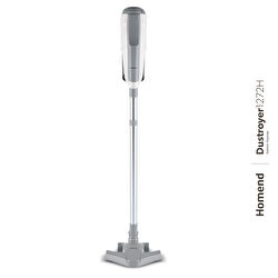 Homend Dustroyer 1272H 2 in 1 Kablolu Dikey Süpürge Beyaz Gri