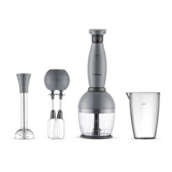 Homend Handmaid 1967H Blender Set Siyah Kırmızı