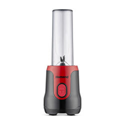Homend Mixfresh 7026H Kişisel Smoothie Blender Siyah Kırmızı