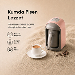 Emsan Kumda Türk Kahve Makinesi Black