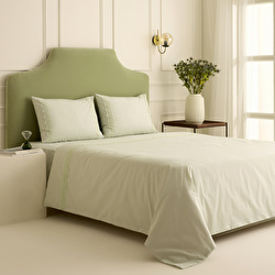 Karaca Home Lunelle Dantelli Çift Kişilik Nevresim Takımı Beyaz