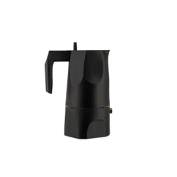 Alessi Ossidiana Espresso Kahve Makinesi 150 ml Siyah