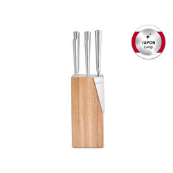 Karaca Samuray Thor New Japon Çeliği 6 Parça Bıçak Seti Siyah