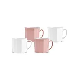 Karaca Lavin 4'lü Mug Seti 370 ml