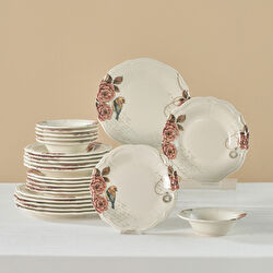 Karaca Roselle 24 Parça 6 Kişilik Yemek Takımı