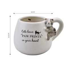 Karaca Animal Cat Mug Kupa 465 Ml